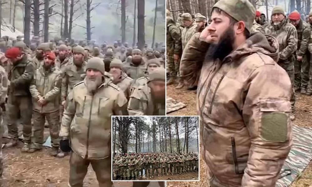 Ζυγώνει η ώρα! Τσετσένοι δίπλα στο Κίεβο (Βίντεο)